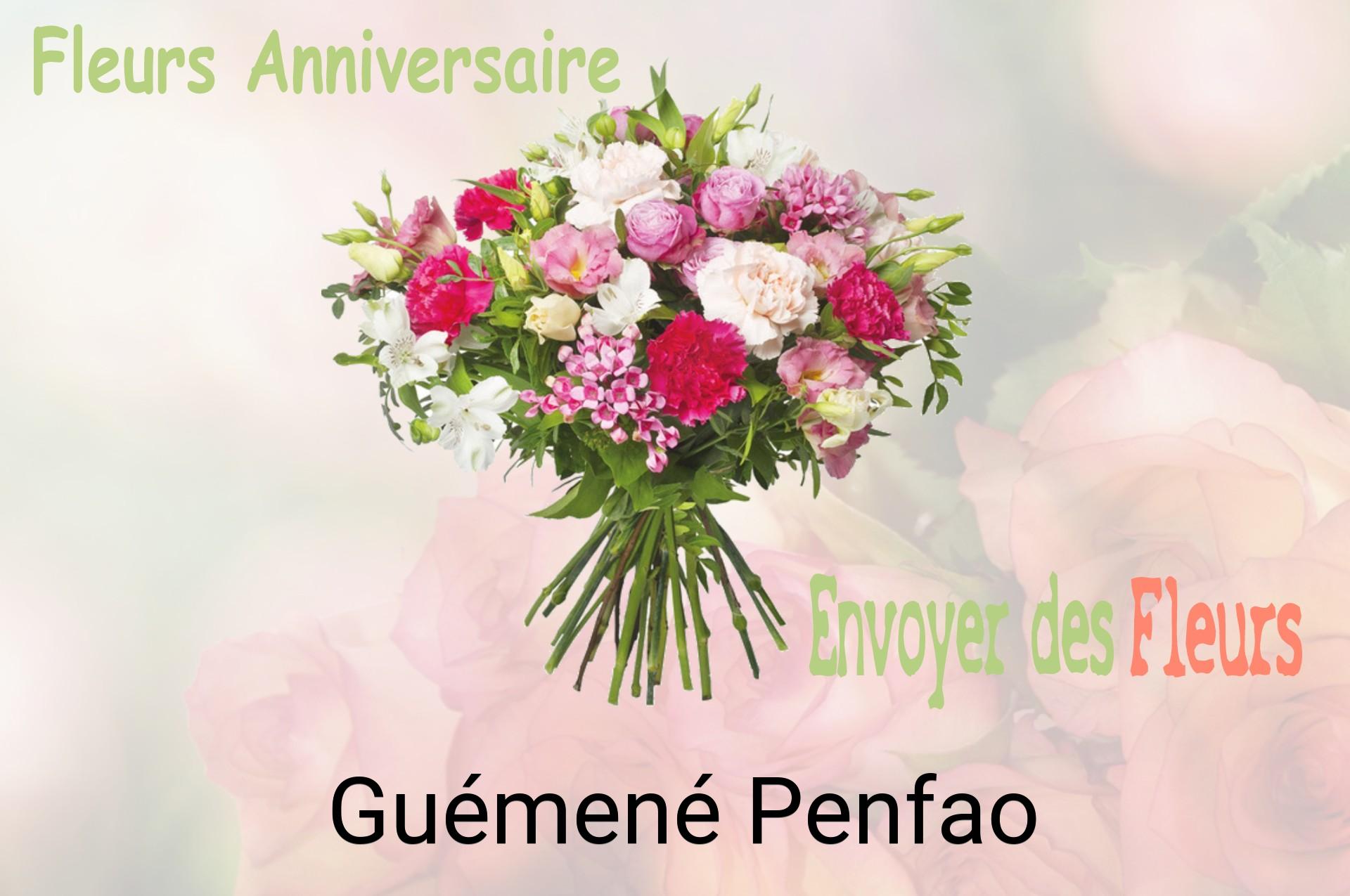 Bouquet de fleurs d’anniversaire livré à Guémené-Penfao